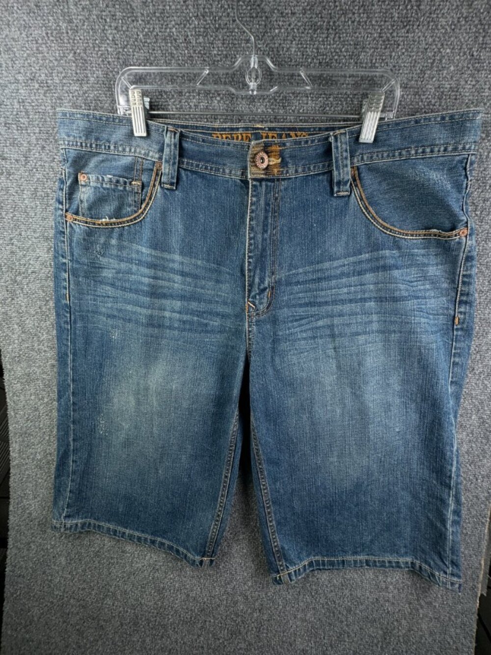 Pepe Jeans London Men Size 40 Y2K Denim Jean Shorts Jorts Adult Urban Cotton 42